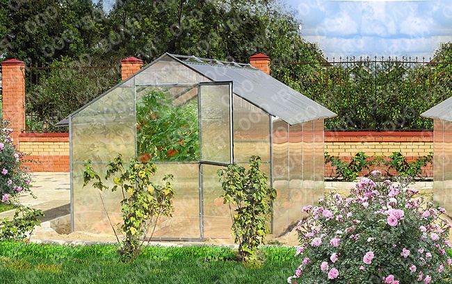 Теплица "Дельта" из оцинкованной трубы