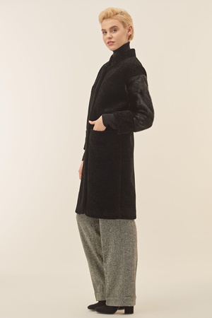 Пальто женское Silverfox модель 804-черный