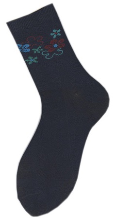 Носки женские (арт. 10с1) «Цветочки»