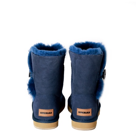 DÜĞMELİ MAVİ KADIN UGGGS