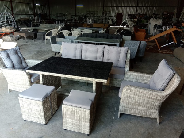 Rattan bahçe mobilyaları