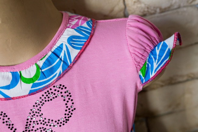 Платье для модных девочек (101-59)