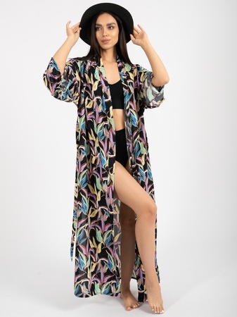 Bornoz kadın plajında ​​koku