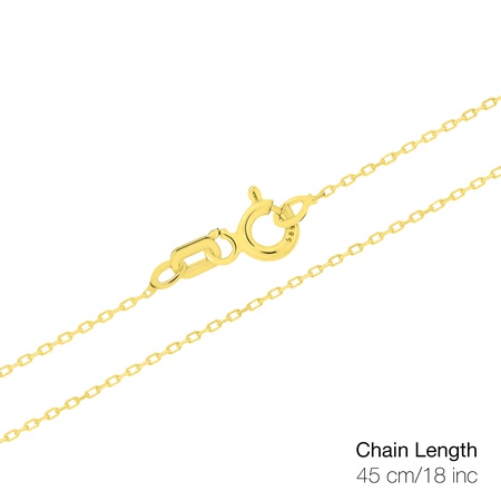 Even & Pétra 14k Gold Black Drop Stone Necklace