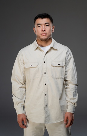 Рубашка-2135 Beige