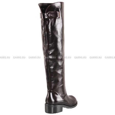 Сапоги 1262 чёрные, натуральная кожа