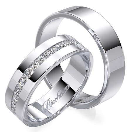 Обручальные кольца RS18