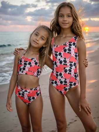 Купальник детский раздельный