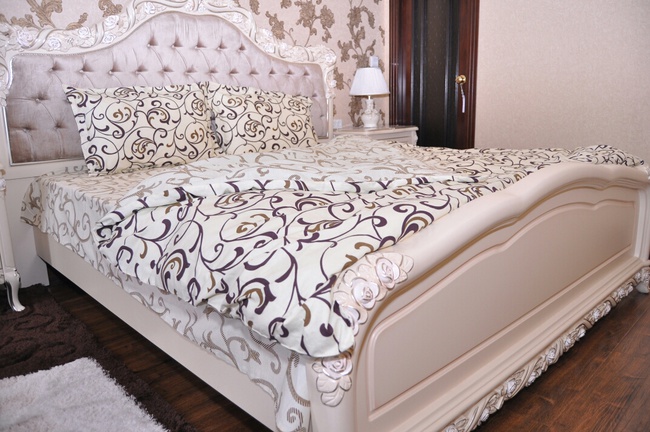 Cotton bed linen (double) - Satin, poplin!