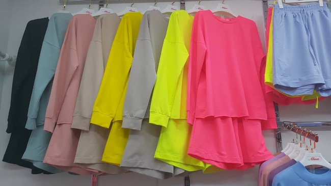 Dresses, hoodies, T-shirts