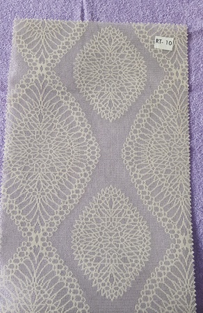 Рулонные шторы с рисунком из тюлевой занавески серии RTE