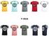 Birbirinden Farklı Marka T-shirtler- Different Brand's T-shirts