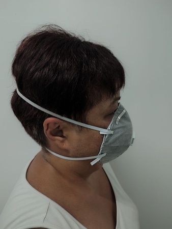 Фильтрующая полумаска (чашеобразный респиратор) модель N95 FFP2