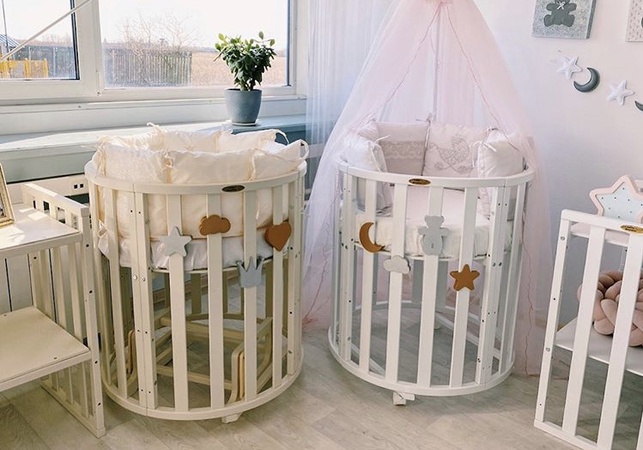 Кроватка-трансформер Elegante 8-в-1