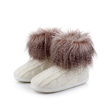Ugg boots with fur collar L-117