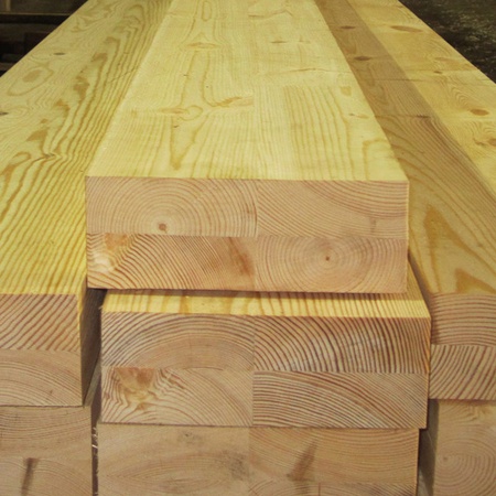 Брус клееный