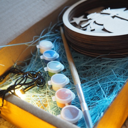 Набор для творчества "Снеговик"