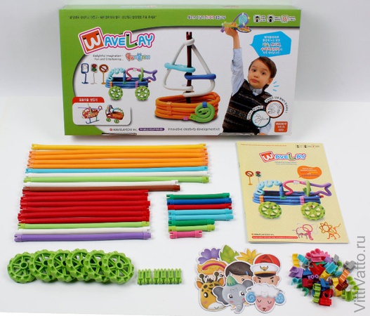 Набор конструктора Waveplay 30-A Toy set