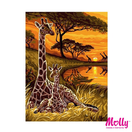 Paint by number Safari