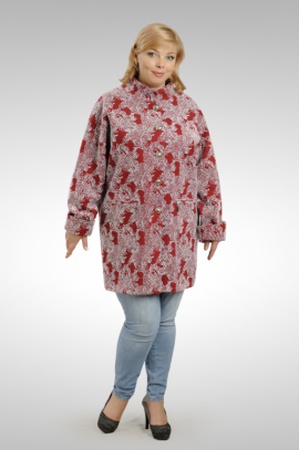 SELENA LONG SLEEVE, FULL LINING Drape with floko