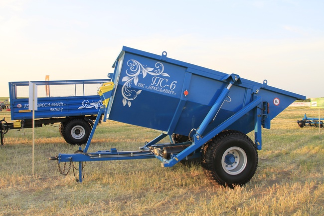 Полуприцеп самосвальный ПС-6 герметичный кузов