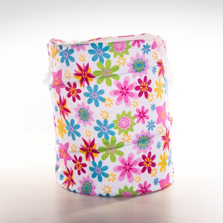 Корзина для белья 35*40 см "Цветочный вальс"