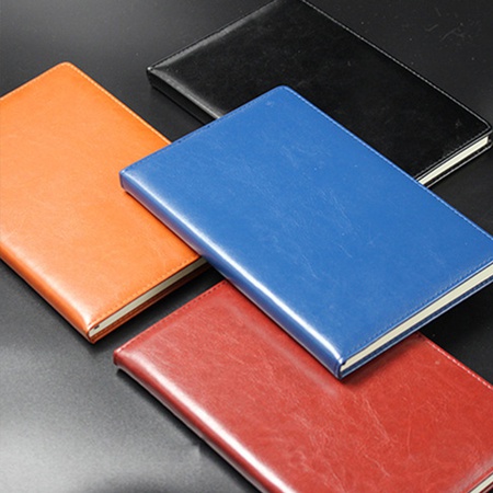 Деловой блокнот A6 из искусственной кожи
