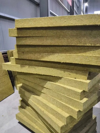 Rock Wool Sandwich Panel, 50-150 mm, PVDF Steel Faces, Fire A1, 600-1200 mm W, OEM Length, Roof Wall