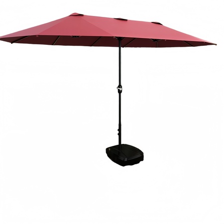 Square Cantilever Umbrella – 3.5m  Offset Patio Umbrella, 210T UV Fabric – Wholesale