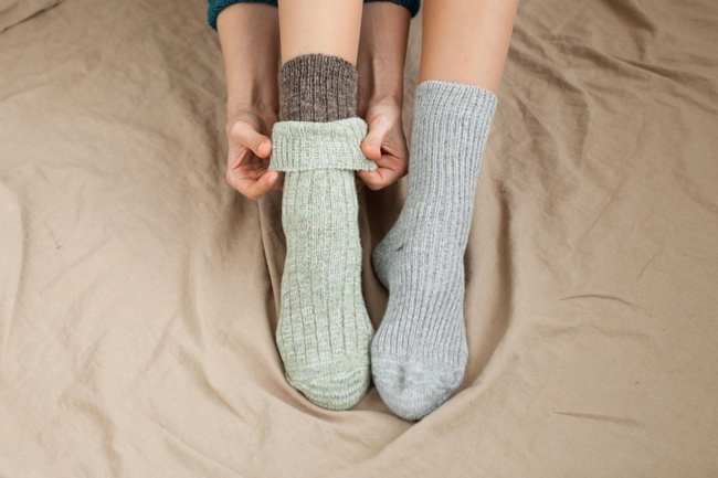Носки из шерсти