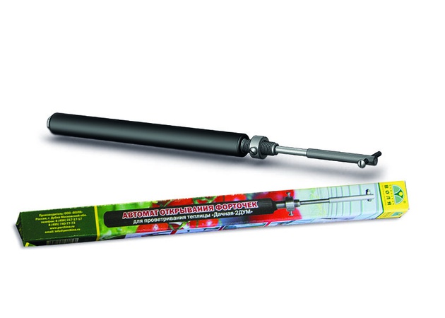 Автоматический толкатель боковой форточки теплицы