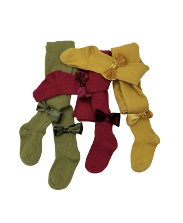 Çocuk Kilotlu Çorap Kurdeleli Çizgili 6’lı