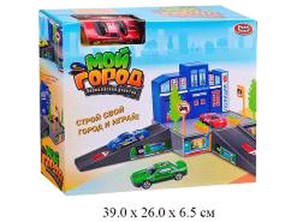 Гараж Мой Город полиц. участок в коробке