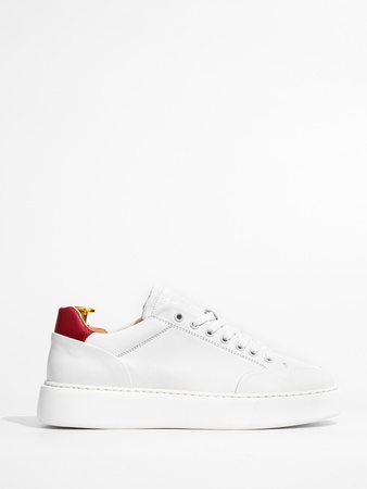 Кожаные кеды / кроссовки ручной работы из 100% итальянской кожи Made in Europe