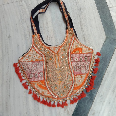 Пэчворк ручной работы богемная винтажная сумка Banjara Tribal Bag Винтажная переработанная сумка через плечо