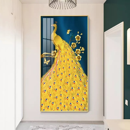 水晶瓷艺术绘画墙饰挂件家居墙框艺术