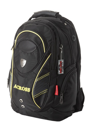 Sırt çantası A15-40 Siyah, sarı süslemeli