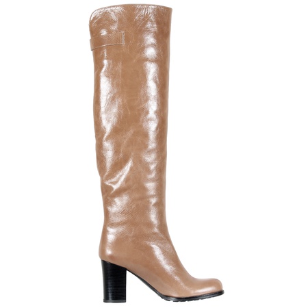 Women's boots, genuine leather<G610>