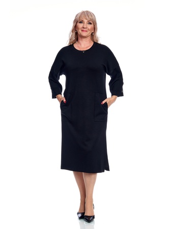 Платье из трикотажа