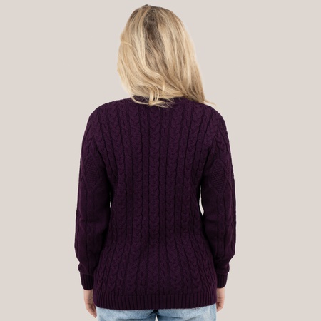 Свитер женский Пенелопа сиреневый 46-48