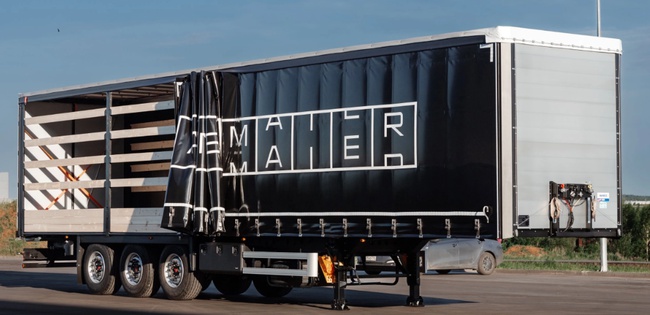 Полуприцепы Шторные тентованные 92 куба