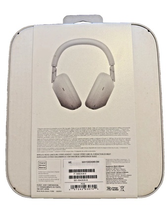 Sony WH1000XM6 NOISE CANCELLATION Wireless Bluetooth Over-Ear Headphones White