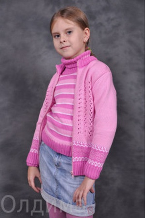 محبوك من الجيرسيه للبنات