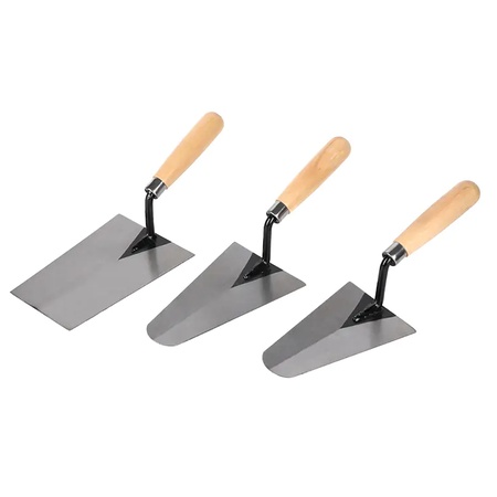 Solid Wood Handle Bricklaying Knife