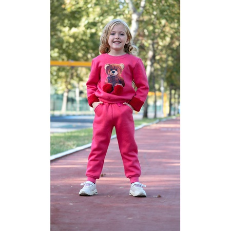 Оптовая продажа, комплект из 2 предметов для девочек с спортивными штанами и спортивными штанами 2-8 лет