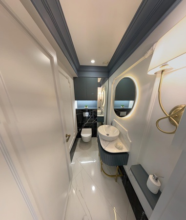 Корпусные и декоративные изделия для кухонь, ванных комнат и гостиниц.