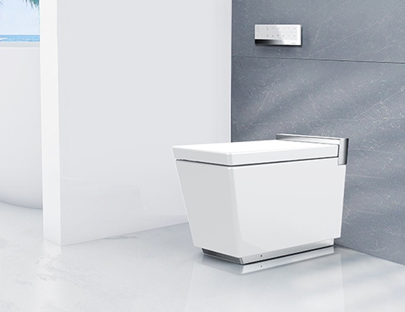 one piece smart toilet