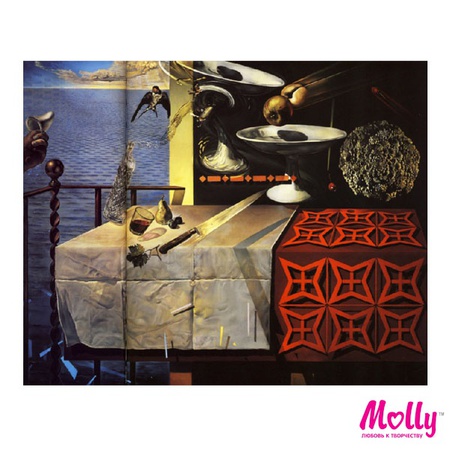 Paint by number Salvador Dali. Living still life