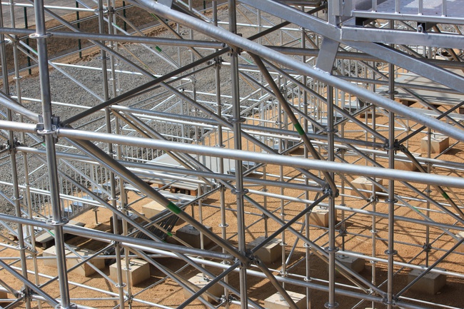 Tribün prefabrik ringlock iskele tribün