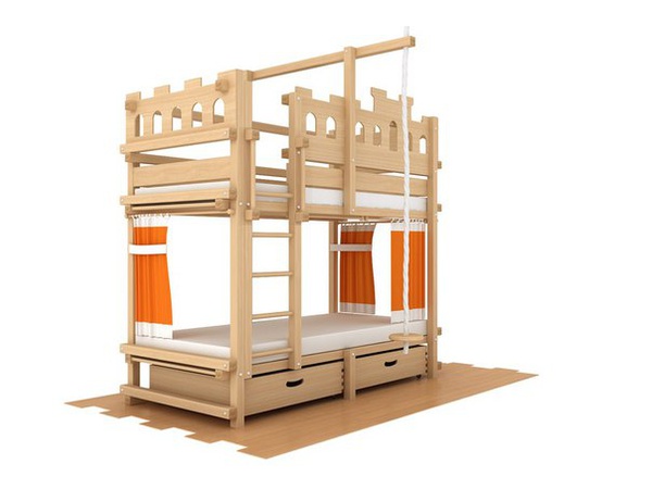 Ричард Львиное Сердце, двухъярусная кровать